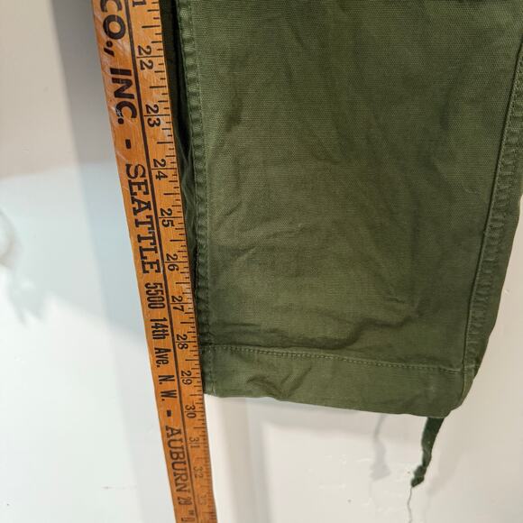 Topo Designs Men's Dirt Pants Straight Leg Organic Cotton Green Medium Casual - Picture 11 of 11